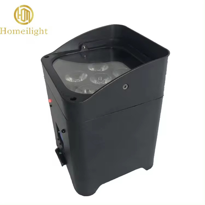Stage Battery Remote Control Light DMX512 Wireless Par Lights 6*18W