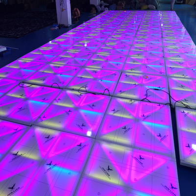 120lm/w HOMEI 1*1 DMX RGB 3in1 LED Stage Lights for Dance Floor and Stage Lighting