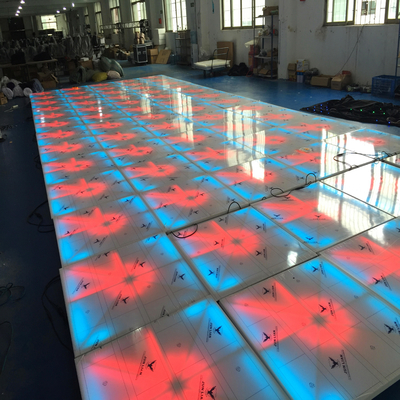 120lm/w HOMEI 1*1 DMX RGB 3in1 LED Stage Lights for Dance Floor and Stage Lighting