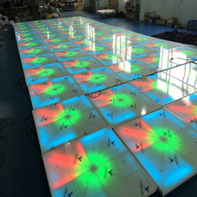 120lm/w HOMEI 1*1 DMX RGB 3in1 LED Stage Lights for Dance Floor and Stage Lighting