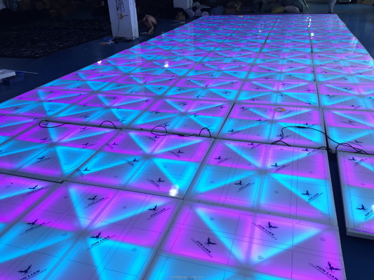 120lm/w HOMEI 1*1 DMX RGB 3in1 LED Stage Lights for Dance Floor and Stage Lighting