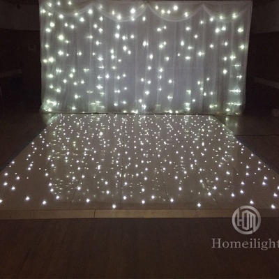 IP65 Rated Black LED Starlit Dance Floor for Portable DJ Lighting and 9kg Weight