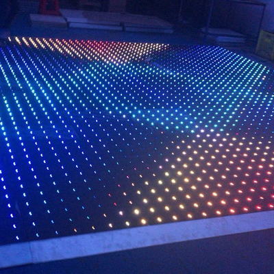 Interactive Colorful Staging Led Video Dance Floor with 10000 Hour Working Lifetime
