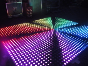 Interactive Colorful Staging Led Video Dance Floor with 10000 Hour Working Lifetime