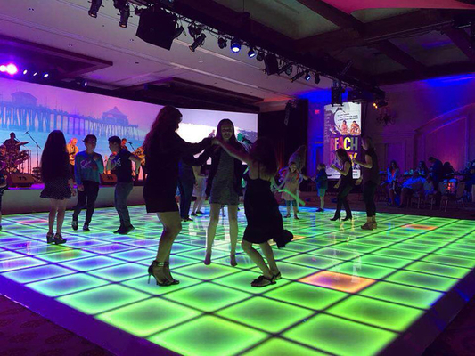 50000 Working Hours DMX512 Control LED Dance Floor for DJ Stage Show and Weddings