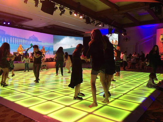 50000 Working Hours DMX512 Control LED Dance Floor for DJ Stage Show and Weddings