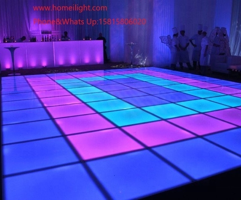 50000 Working Hours DMX512 Control LED Dance Floor for DJ Stage Show and Weddings