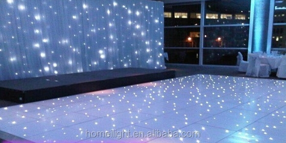 Blanco 60*60cm Acrilico Starlit Pista de Baile para la Fiesta de Boda Consumo 5W