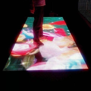 90 Ra Color Rendering Index LED Dance Floor Tile for Interactive Full Color Video P7.75