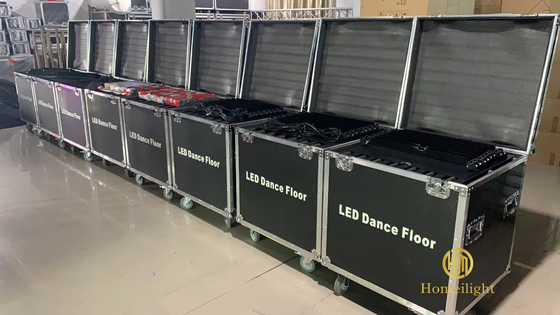 Black/White Floor Color LED Dance Floor for Night Club Disco Party Pista de Danca