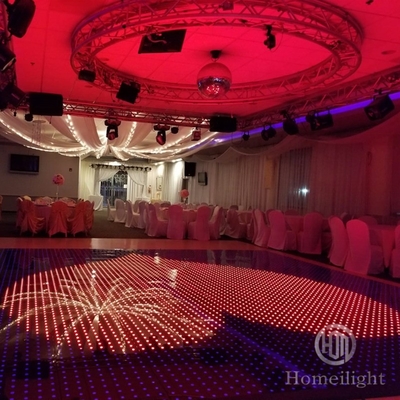 Digital Potable Vision P7.5CM Dance Floor for DJ Disco Party 6cm Thickness Portable