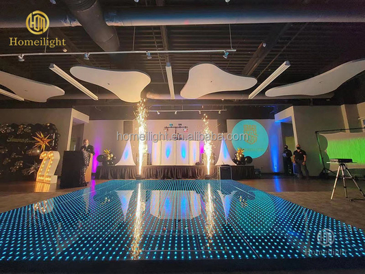 Digital Potable Vision P7.5CM Dance Floor for DJ Disco Party 6cm Thickness Portable