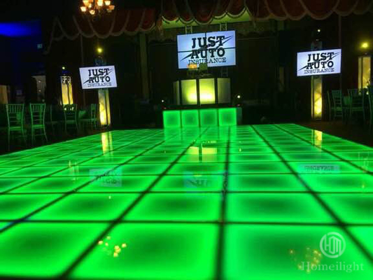 RGB LED Stain Tile for Event Wedding Bar Night Club 50*50*7cm Dancing Mat Stage Light
