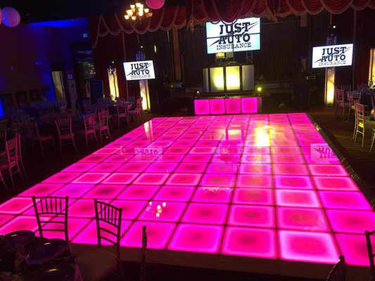 Christmas LED Dance Floor Lights for Event Single Party Year Reunion 50*50*7cm Tiles