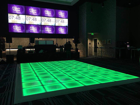 Christmas LED Dance Floor Lights for Event Single Party Year Reunion 50*50*7cm Tiles