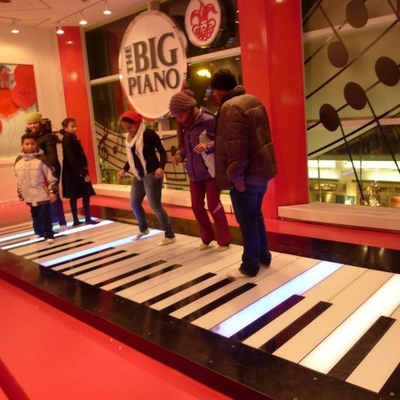 Piano Music Dance Floor for Event Dancing Tiles RGB Lecture Stage Club DJ Equipment 1-