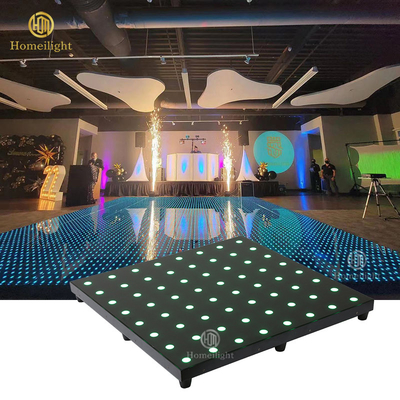 2024 New Arrival LED RGB Video Dance Floor for Stage Wedding Disco Party Fashion Show