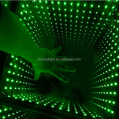 Portable New Type Magical 3D Tunnel Mirror LED Dance Floor for Night Club Wedding Disco Party