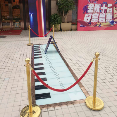 Lamp Luminous Efficiency 200lm/w Induction Dance Floor for Piano Concert Performance