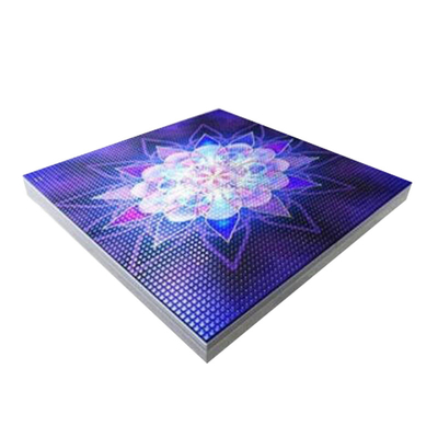 Glass Panel P7.75mm Led RGB Color Pixel Dance Floor LED Screen Video Dance