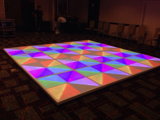 LED Dance Floor Panel 1x1m for Wedding Stage 100*100cm Tile Advanced LED Light Source