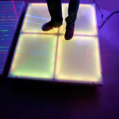 LED Dance Floor Gravity Induction Dance Panel Inductive Floor Tile Waterproof IP65 Outdoor/Indoor Event