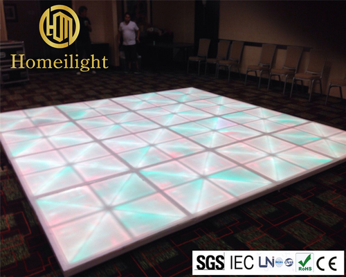 LED Dance Floor Panel 1x1m for Wedding Stage 100*100cm Tile Advanced LED Light Source