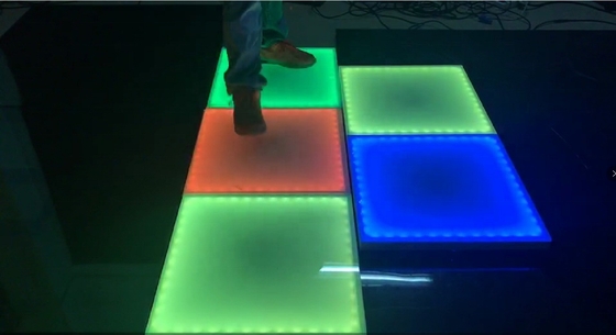 AC 90-260V LED Inductive Dance Floor for Party Catwalk Shows Video Game Bar Disco DJ