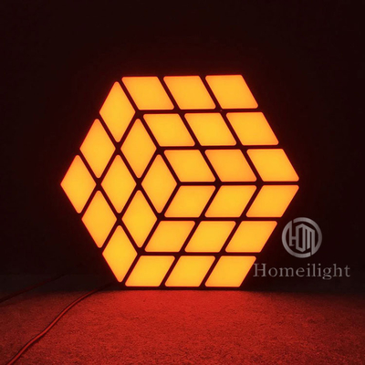 RGB LED Matrix Backlight 3in1 Magic Effect Flat Panel Wall Bar Party DJ Decoration LED Lights
