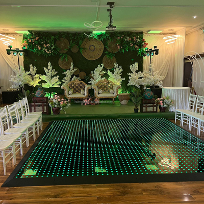 RGB LED Video Digital Screen Dance Floor Stage lights Panels for Disco Party Wedding Night Club