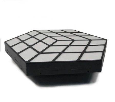 Lightweight 3D LED Disco Panel 3200K-6500K RGB LED Wall Panel With LED Magic Cube Effect