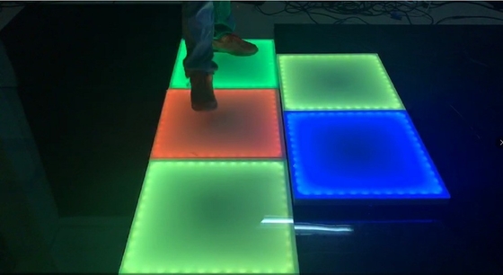 Portable LED Brick Interactive LED Dance Tile Night Club Dance Floor