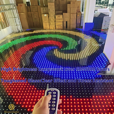 Portable LED Video Dance Floor for Party Night Club Stage Church SMD5050 RGB 3 in 1