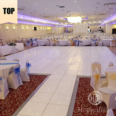 2*4ft 2*2ft LED White Starlit Star Dance Floor for Dance -25 85C Working Temperature