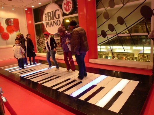 LED Strip Light Illuminated Interactive Piano Dance Floors for DJ Stage Show Event Bar Night Club