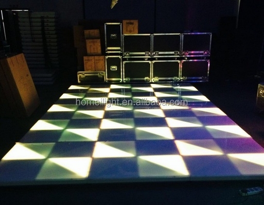 Portable DMX512 RGB LED Dance Floor for Stage Decoration 100000 Hour Working Lifetime