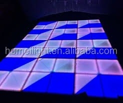 Portable DMX512 RGB LED Dance Floor for Stage Decoration 100000 Hour Working Lifetime