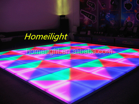 Portable DMX512 RGB LED Dance Floor for Stage Decoration 100000 Hour Working Lifetime