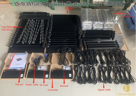 Waterproof 60*60cm Panel Stage Video LED Dance Floor Lights for Wedding Party Club Church