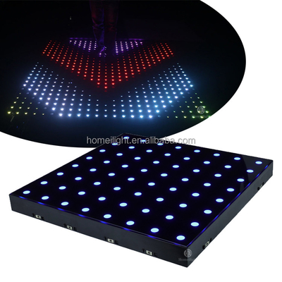 Colorful 3D Wireless Infinity Mirror Dance Floor Mat with SMD 5050 LED Light Source
