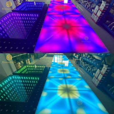 Projection Lights 60*60cm Acrylic LED Dance Floor for Outdoor Bar Pista de Baile