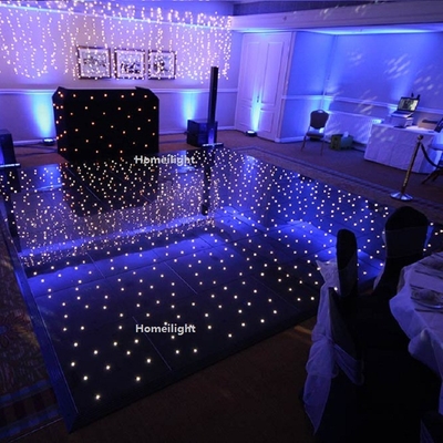 Long Lifespan 50000 hours Luces DJ Wedding RGB Illuminated Starlit LED Dancefloor
