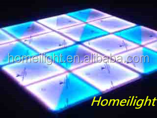 Hotel Most Popular White Starlit RGB LED Dance Floor Panels For 2023 Wedding DJ Bar Party