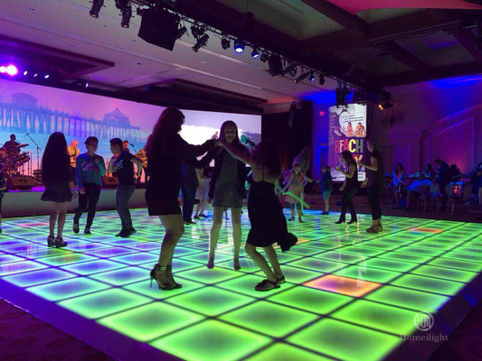 48pcs RGB 3in1 LED Stage Performance Light Dance Floor with Remote Control 10KG Weight