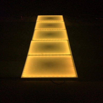 Interactive Toughened Glass Tiles LED Dance Floor with 80 Ra Color Rendering Index