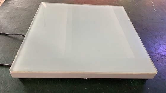 Interactive Toughened Glass Tiles LED Dance Floor with 80 Ra Color Rendering Index