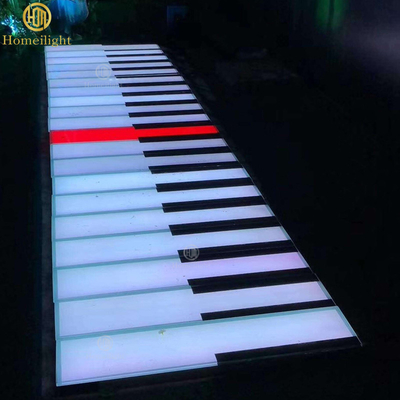 Interactive Floor Piano Play with Sound and 200lm/w LED Music RGB Color Changing