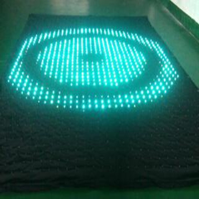 IP33 Rated 4*6m Flexible Stage Decoration Light DMX P15 LED Video Curtain with SMD5050
