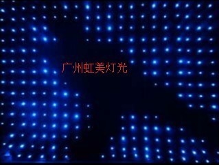 IP33 Rated 4*6m Flexible Stage Decoration Light DMX P15 LED Video Curtain with SMD5050
