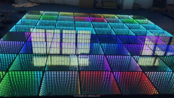 Party Stage Events Disco Dance Floor RGB IP65 3D Abyss LED Dance Floor Panels